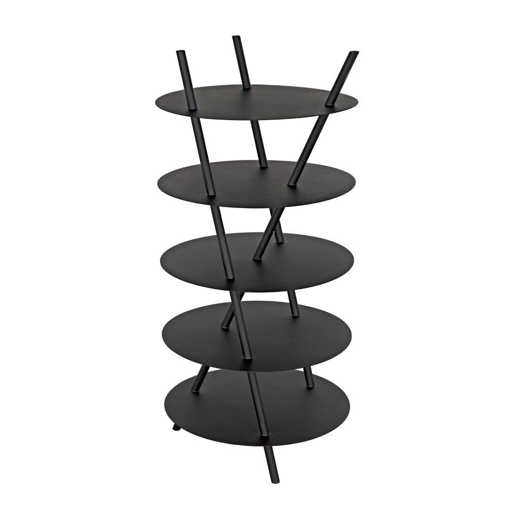 Gautama Shelf, Black Metal by NOIR
