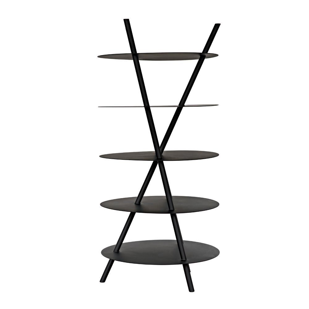 Gautama Shelf, Black Metal by NOIR