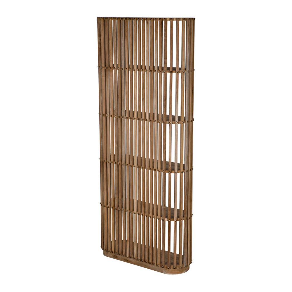 Small Opal Bookcase, Teak by NOIR