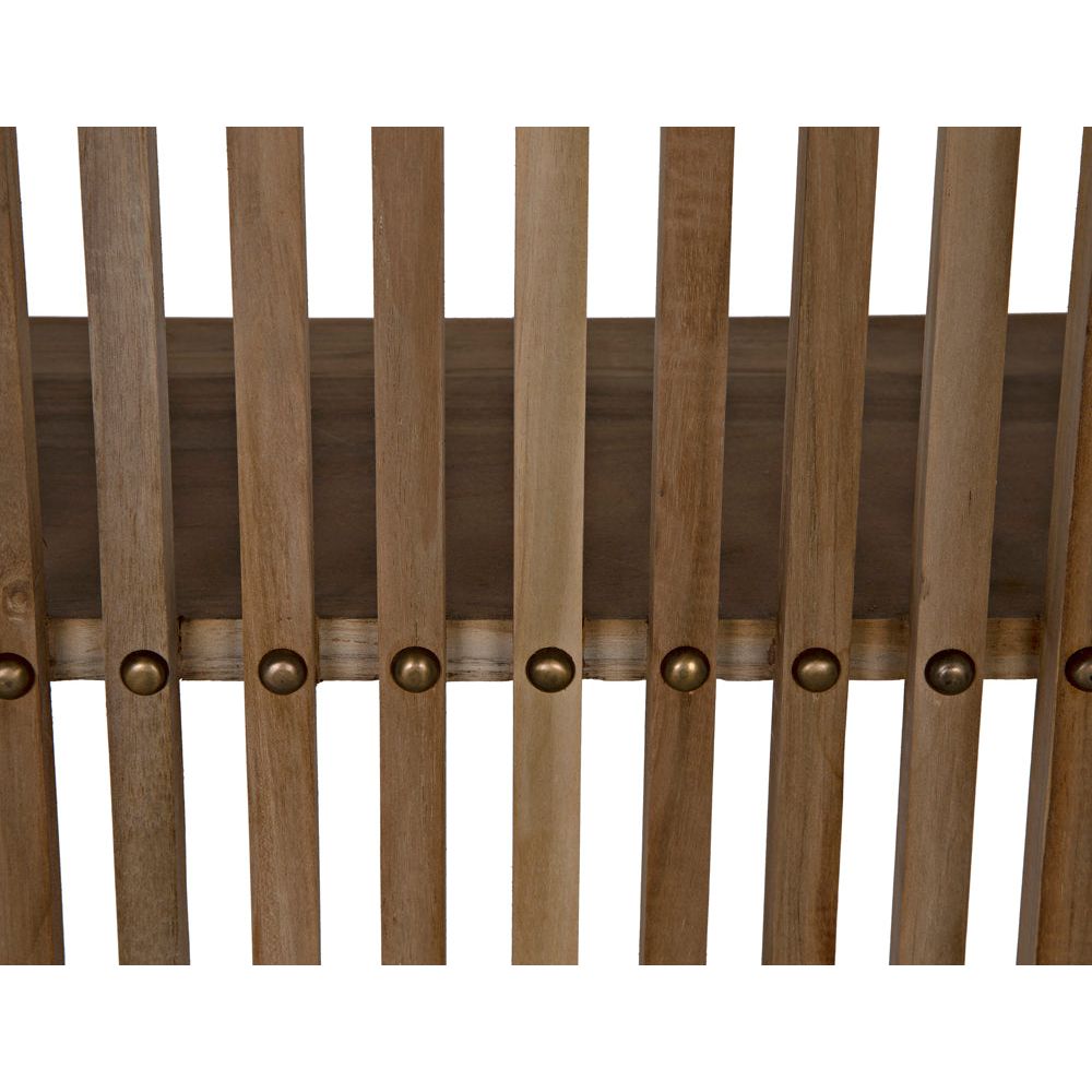 Small Opal Bookcase, Teak by NOIR