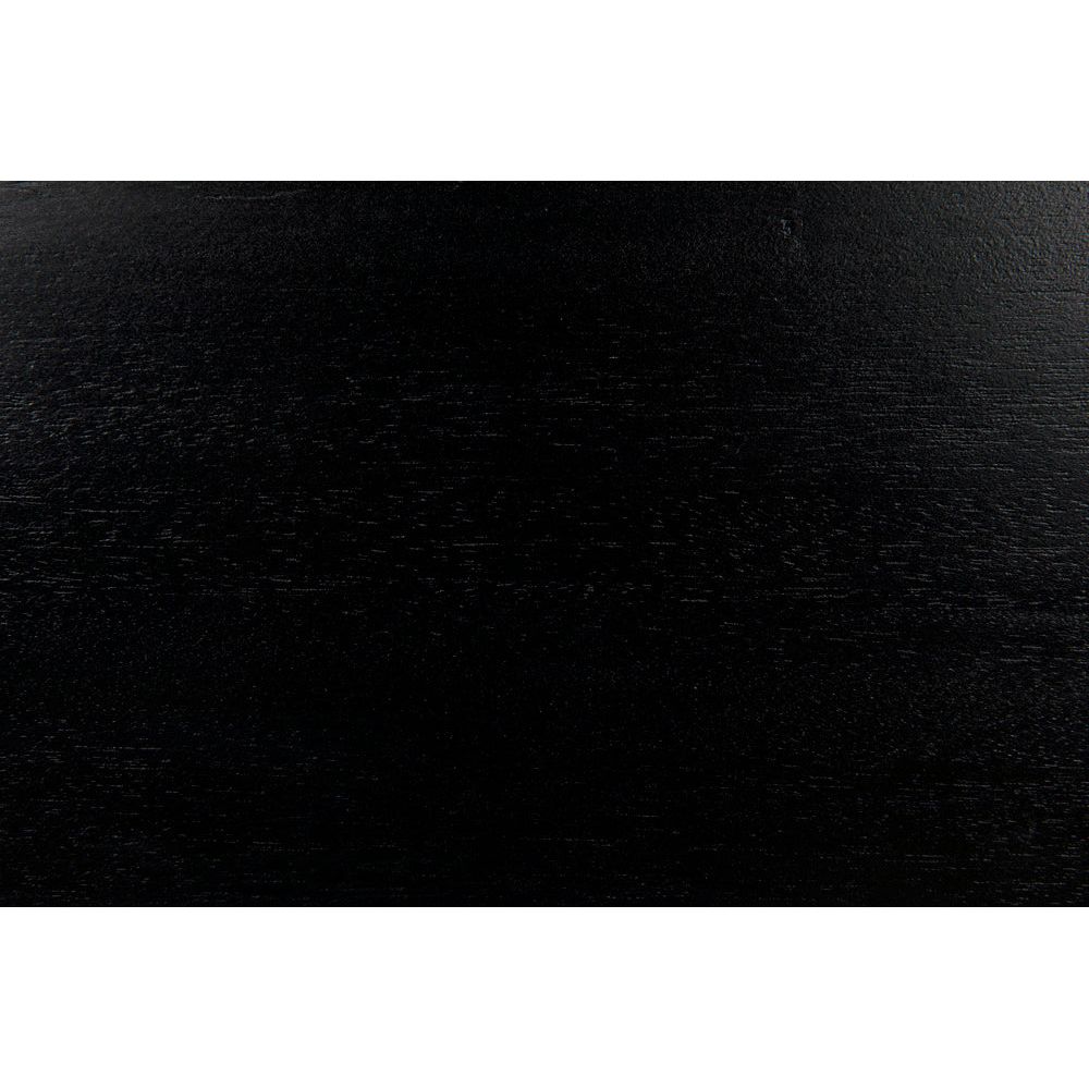 Ferret Bed, Queen, Hand Rubbed Black by NOIR