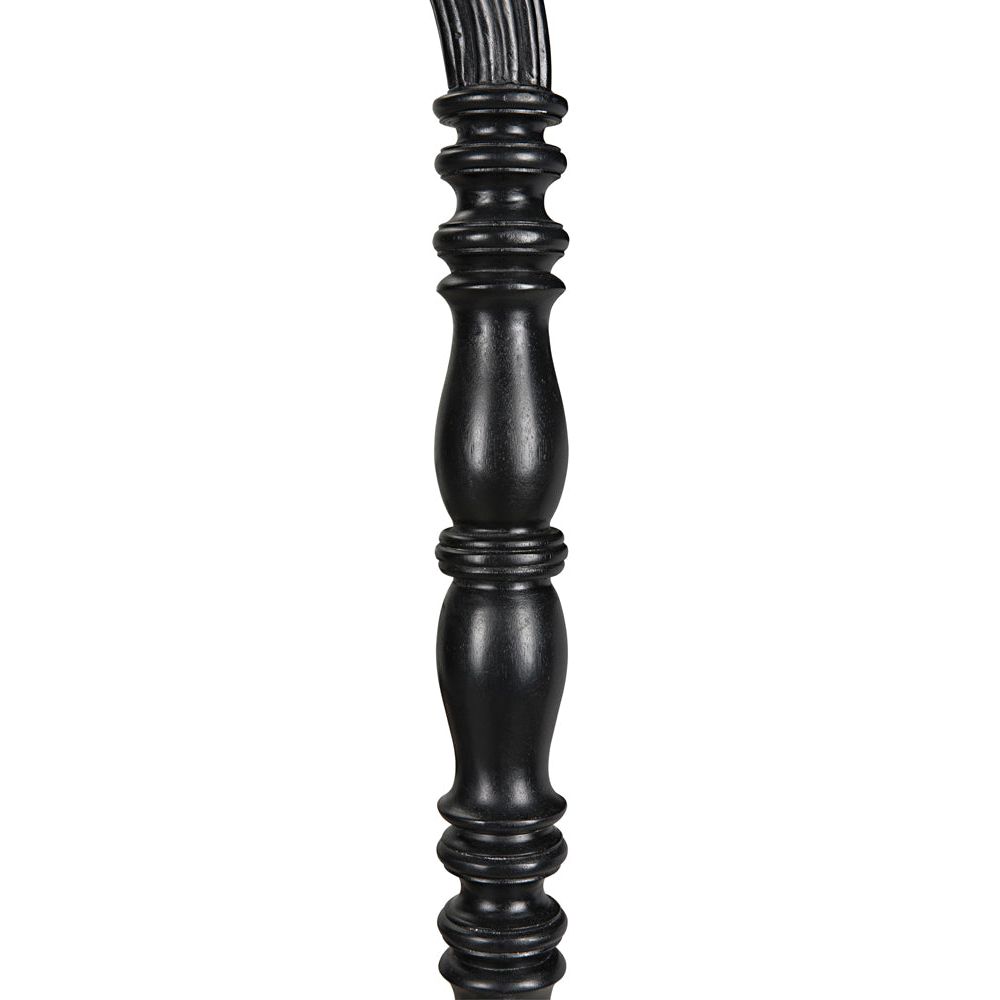 Bachelor Bed, Twin, Hand Rubbed Black by NOIR
