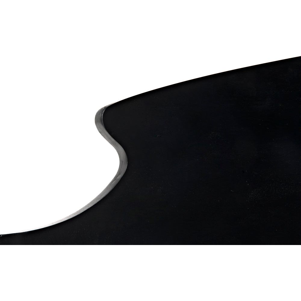 New Douglas Bed, Eastern King, Hand Rubbed Black by NOIR