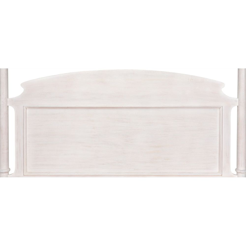 New Douglas Bed, Eastern King, White Wash by NOIR
