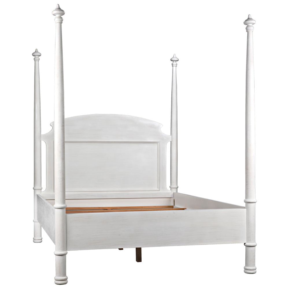 New Douglas Bed, Queen, White Washed by NOIR
