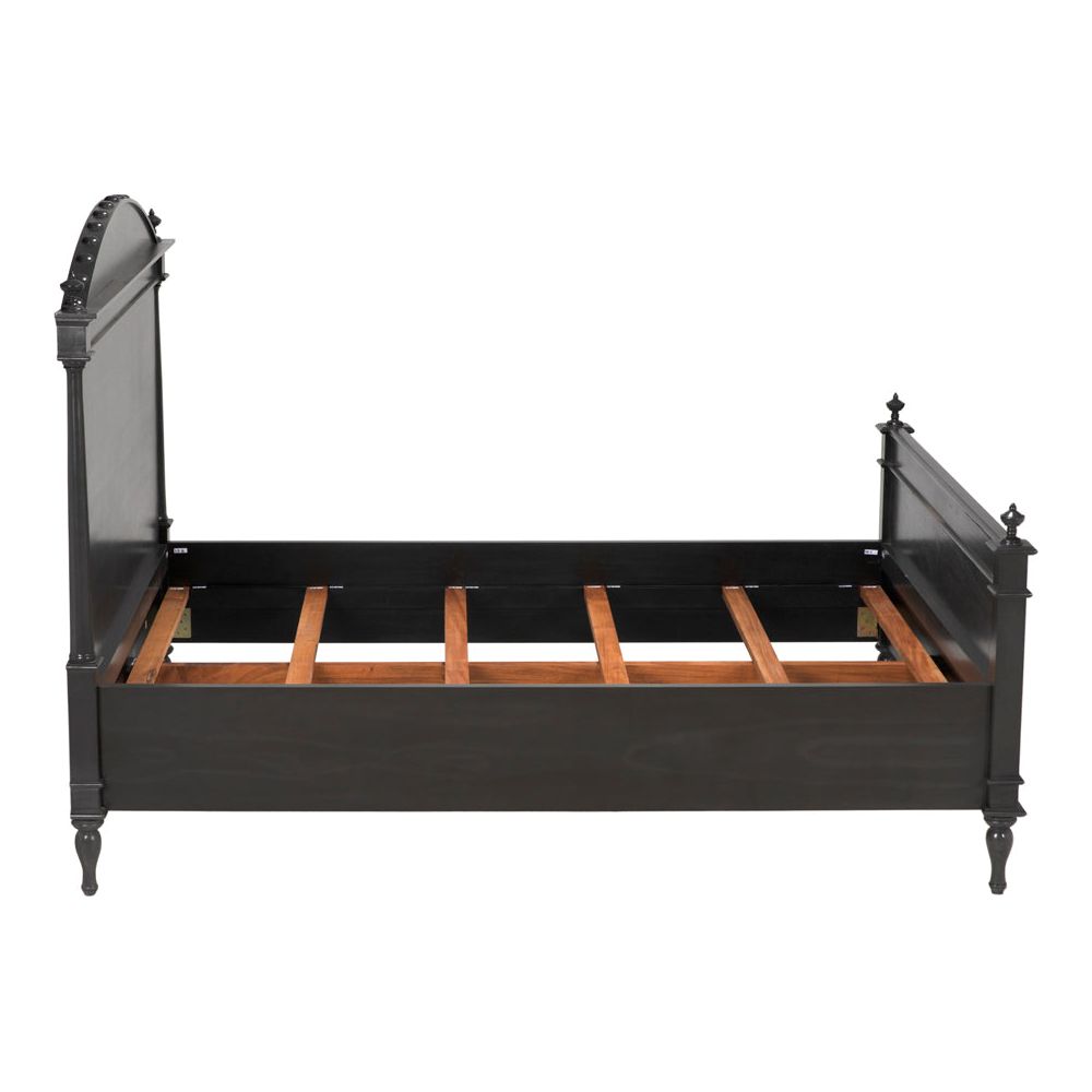 Owen Bed, Queen, Pale by NOIR