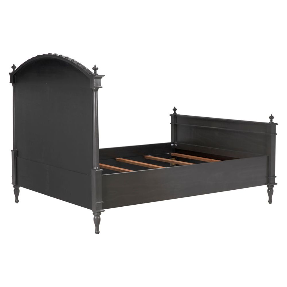 Owen Bed, Queen, Pale by NOIR