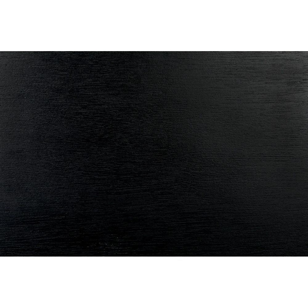 Brancusi Bed, Queen, Hand Rubbed Black by NOIR