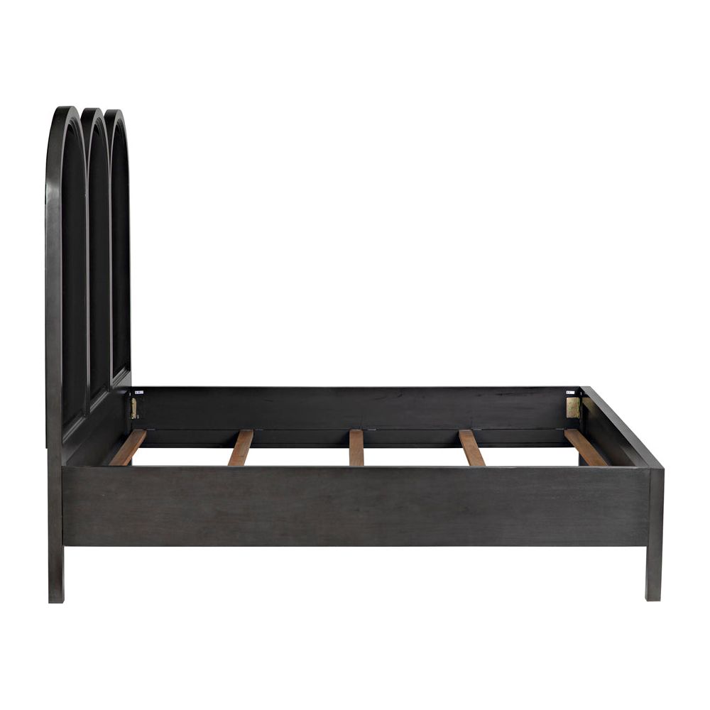Arch Bed, Eastern King, Pale by NOIR