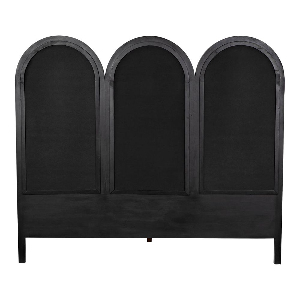 Arch Bed, Eastern King, Pale by NOIR