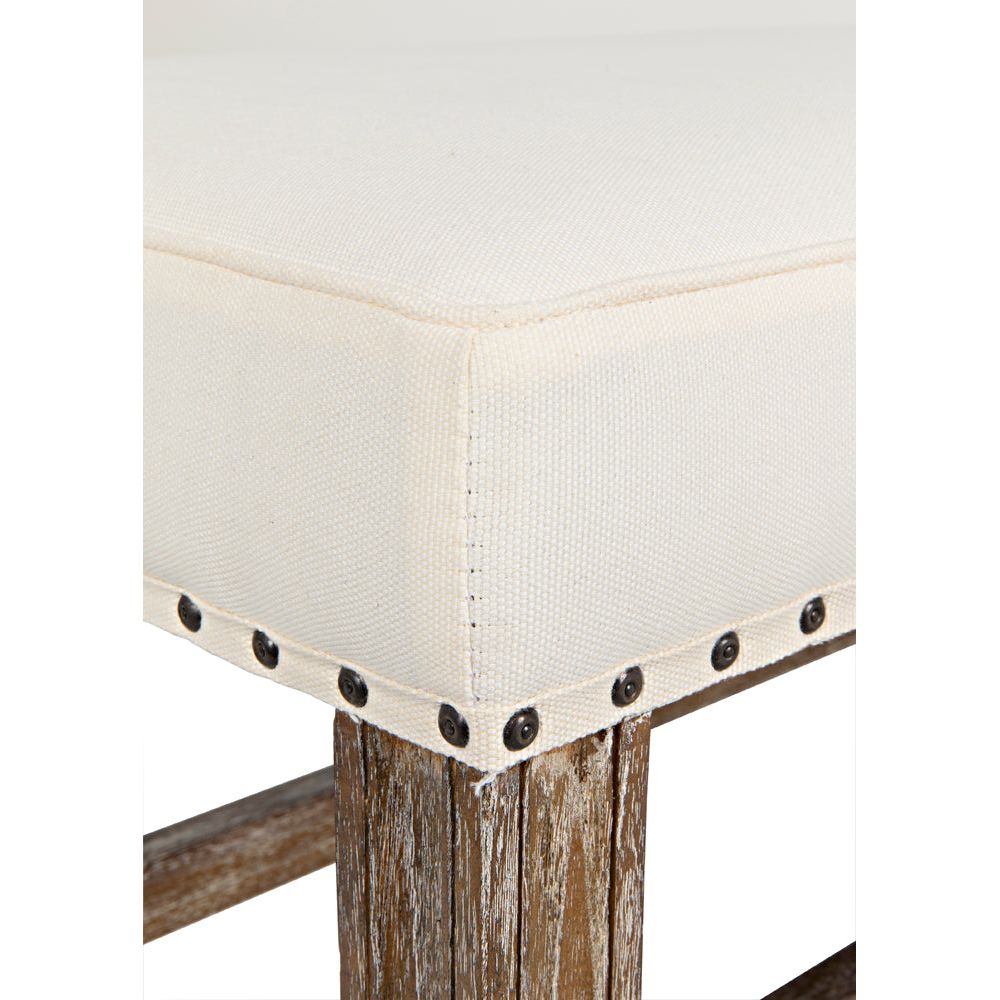 Sweden Bench, Grey Wash by NOIR