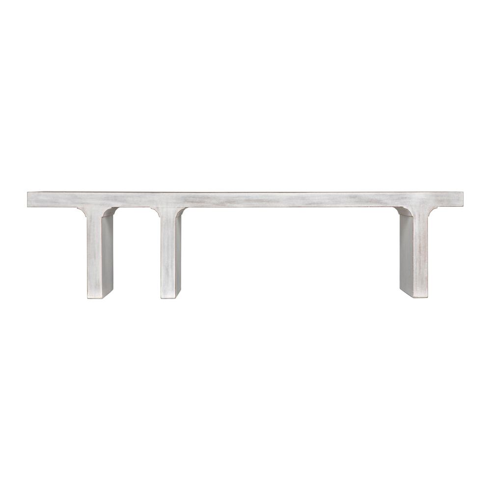 Kir Bench, White Wash by NOIR