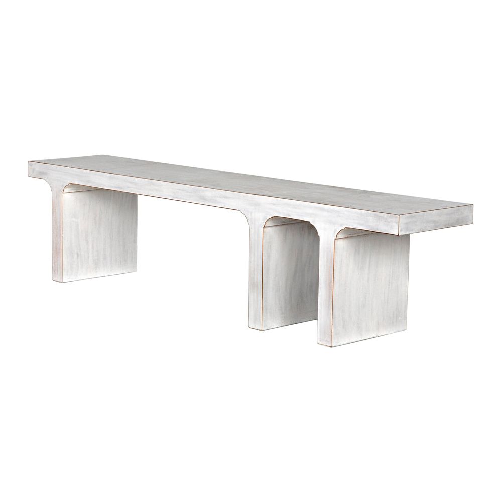 Kir Bench, White Wash by NOIR