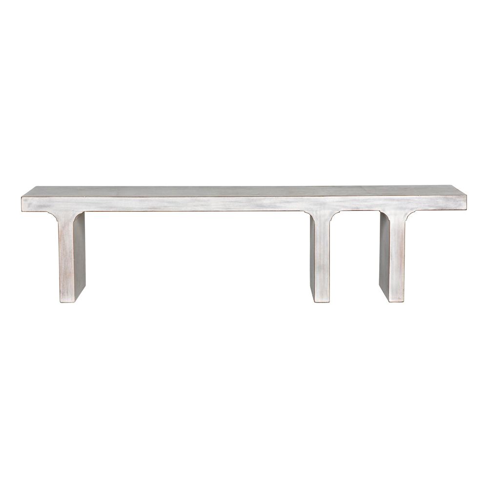 Kir Bench, White Wash by NOIR