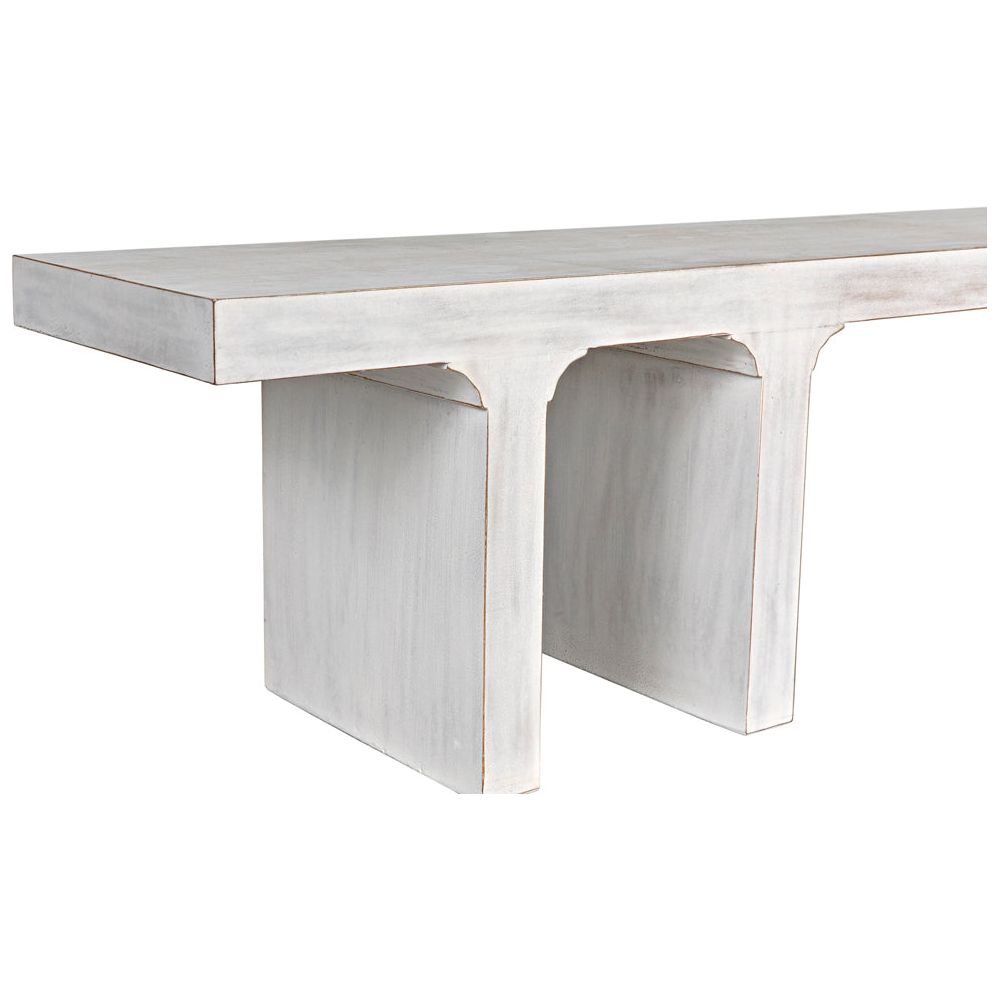 Kir Bench, White Wash by NOIR