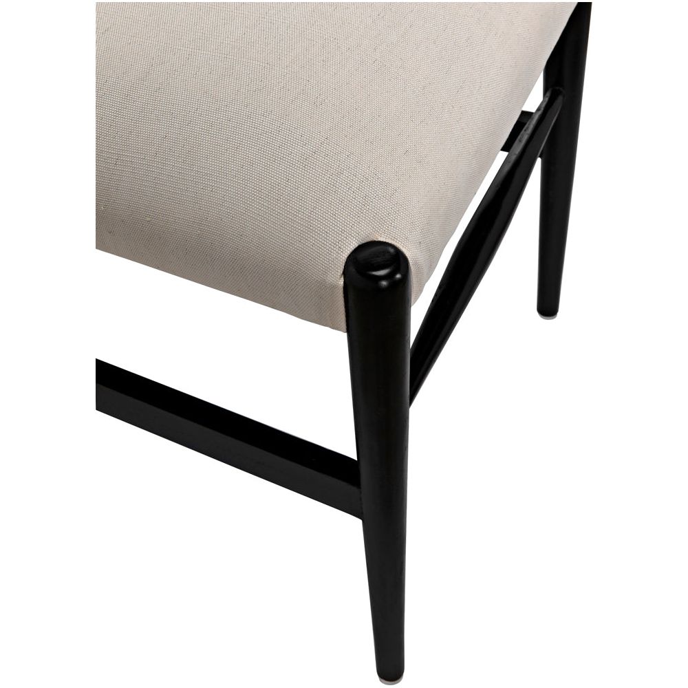 Ladder Chair, Hand Rubbed Black by NOIR