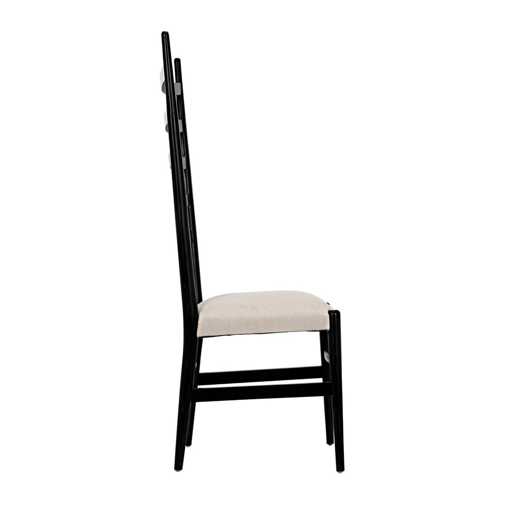 Ladder Chair, Hand Rubbed Black by NOIR