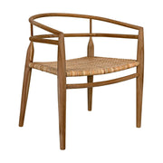 Finley Chair with Rattan, Teak by NOIR
