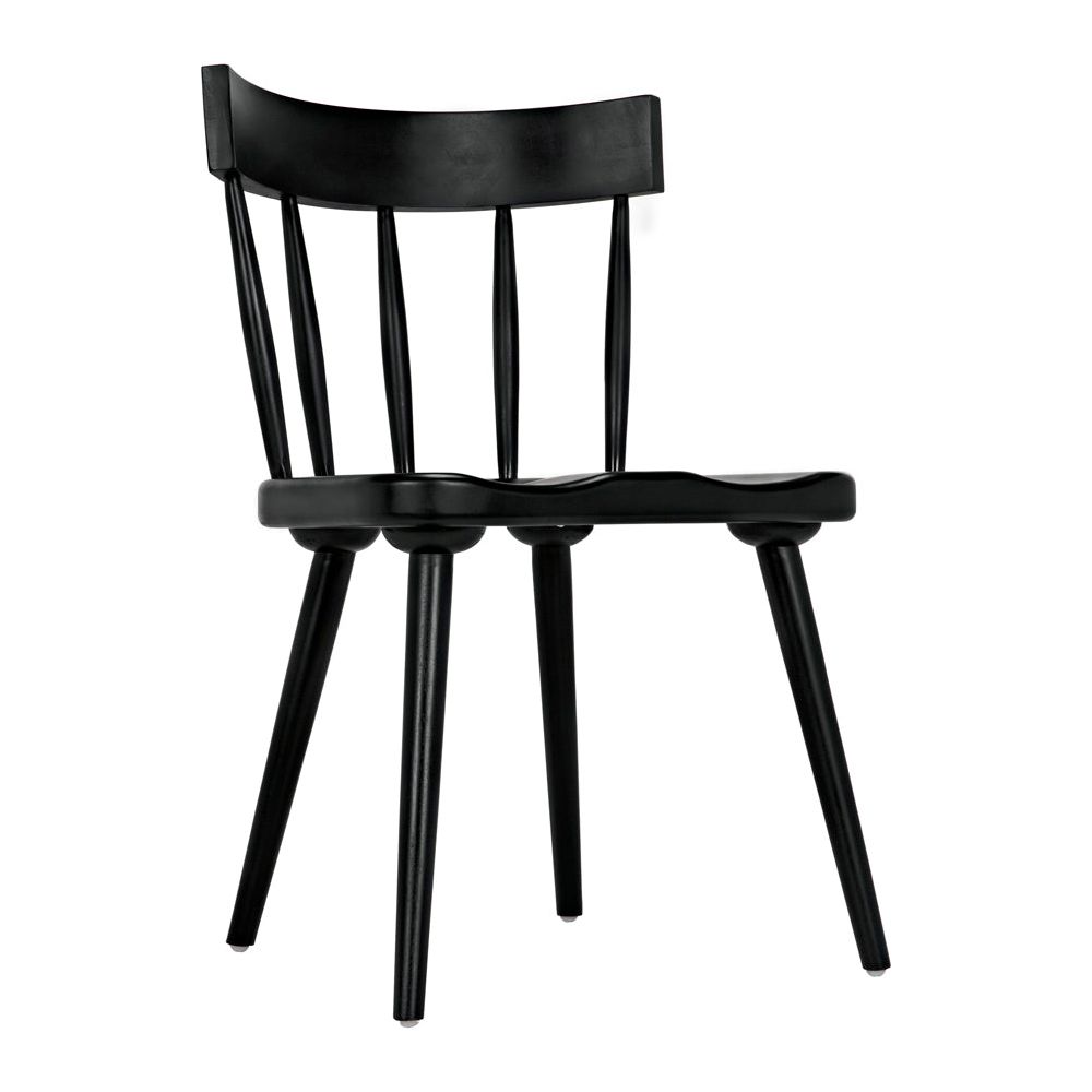 Esme Chair, Hand Rubbed Black by NOIR