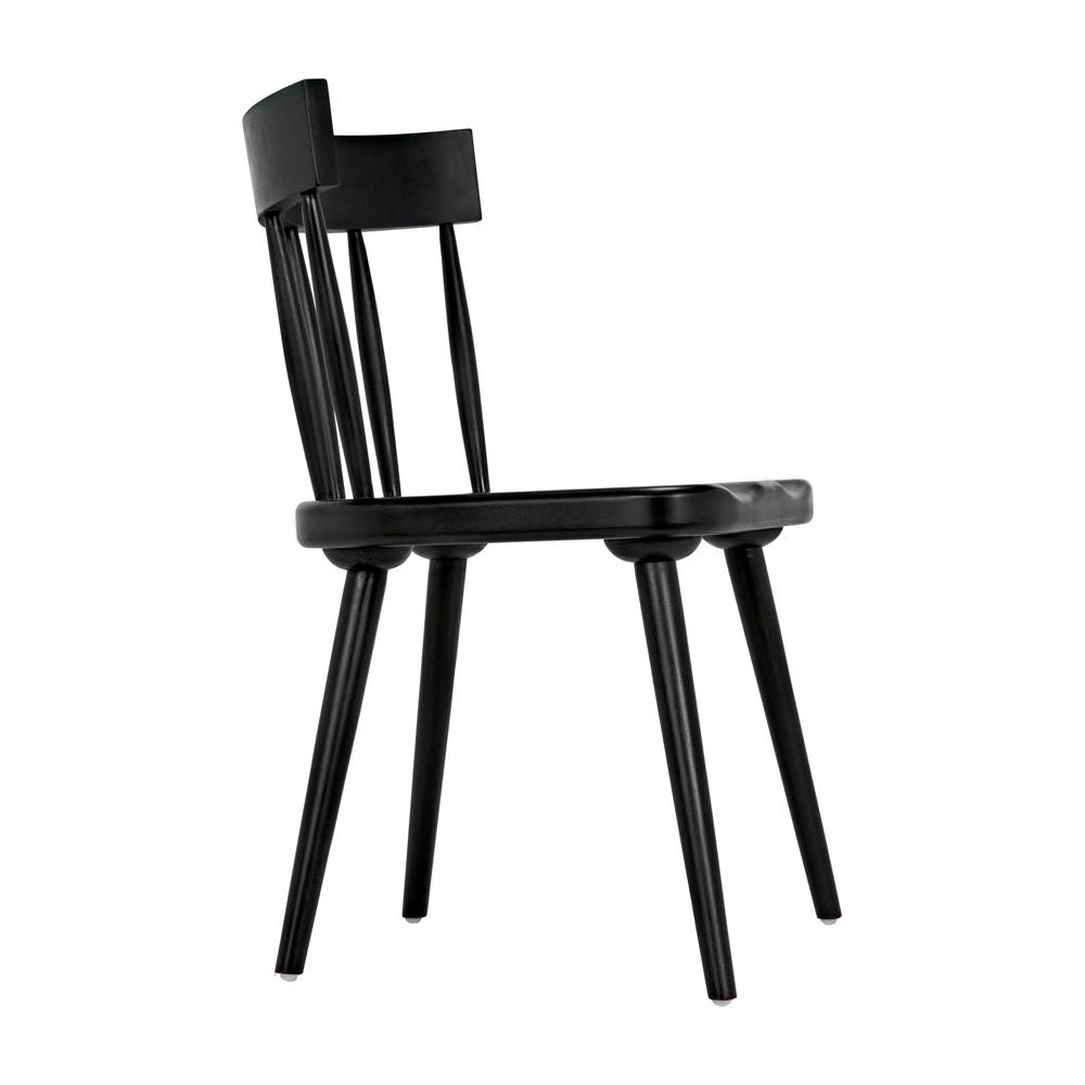 Esme Chair, Hand Rubbed Black by NOIR
