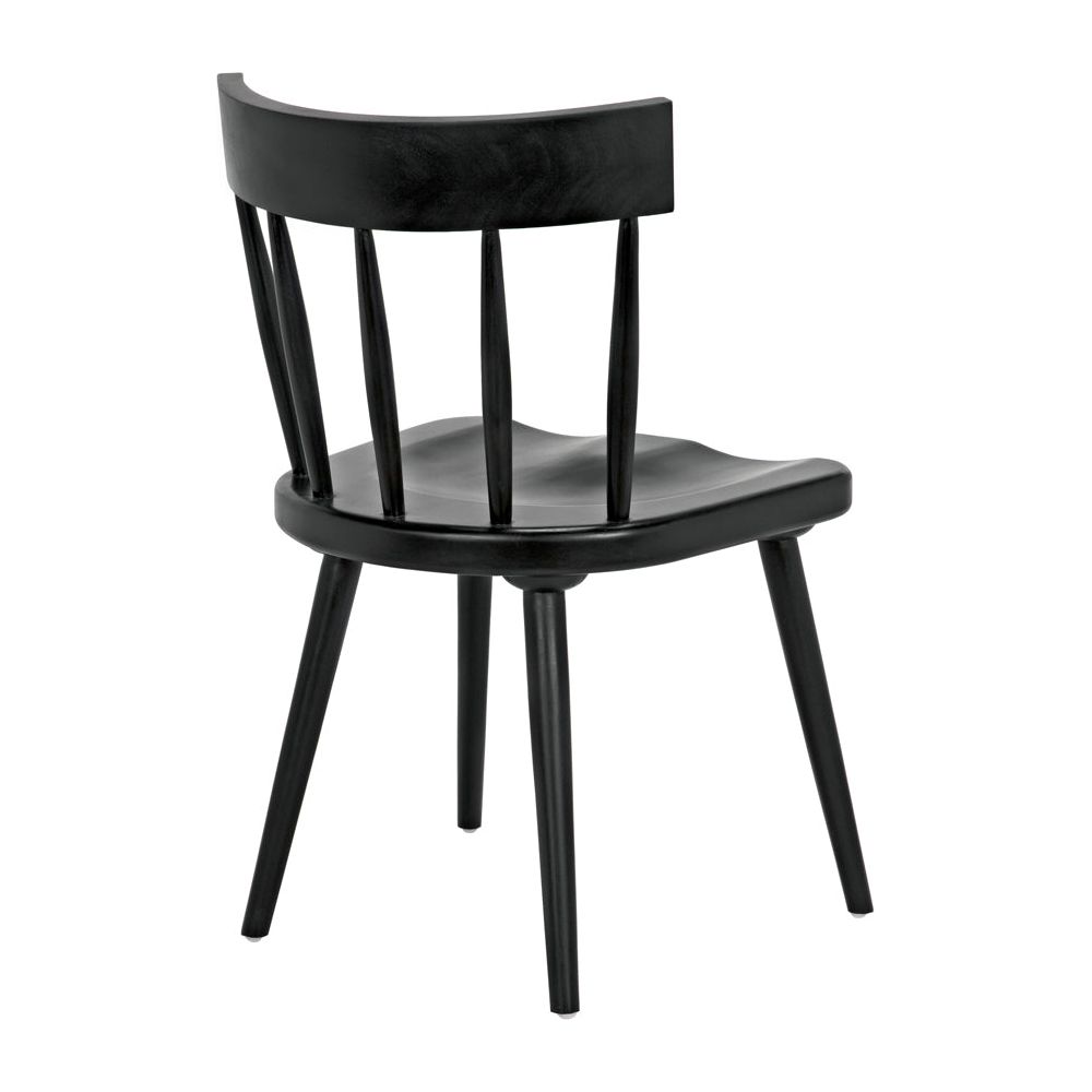 Esme Chair, Hand Rubbed Black by NOIR