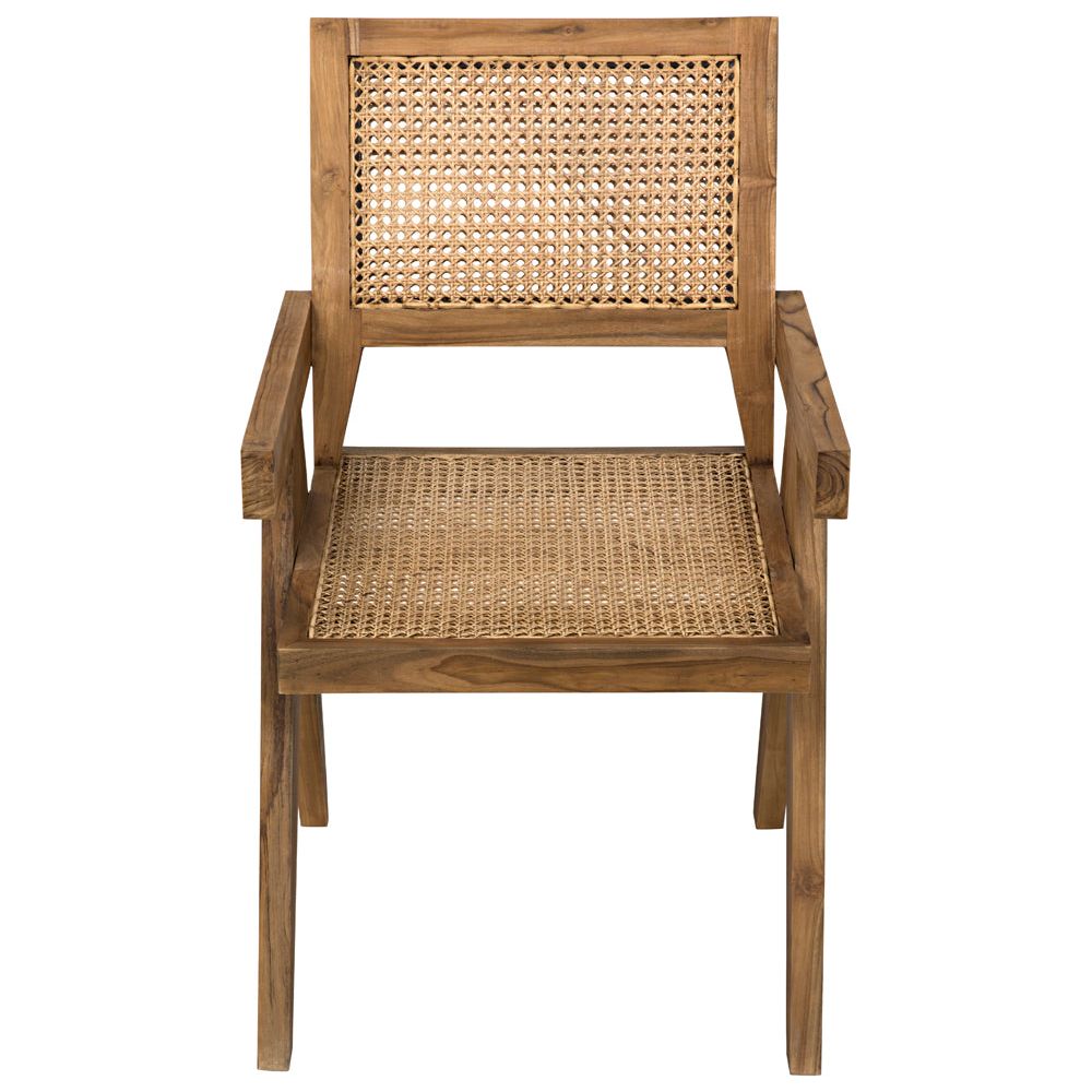 Jude Chair with Caning, Teak by NOIR