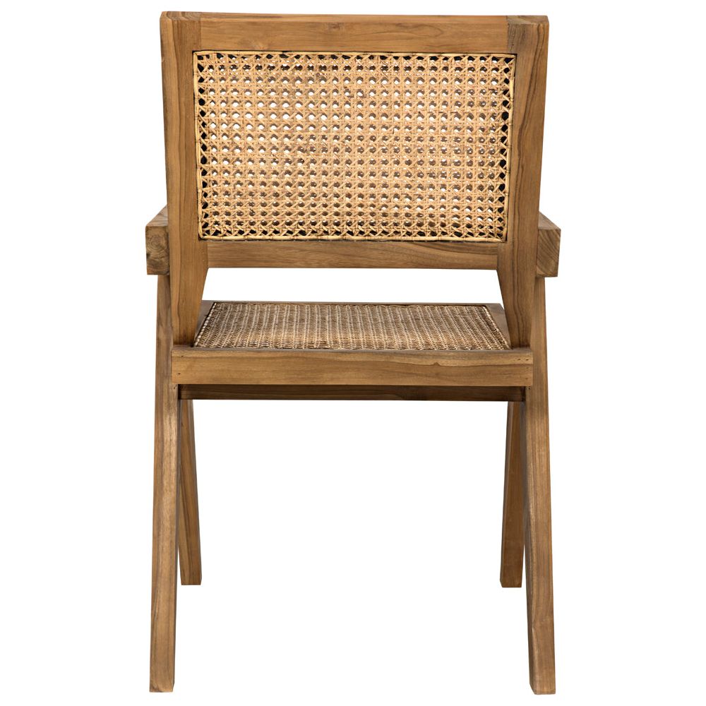 Jude Chair with Caning, Teak by NOIR