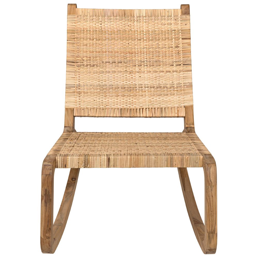 Las Palmas Chair, Teak with Woven by NOIR