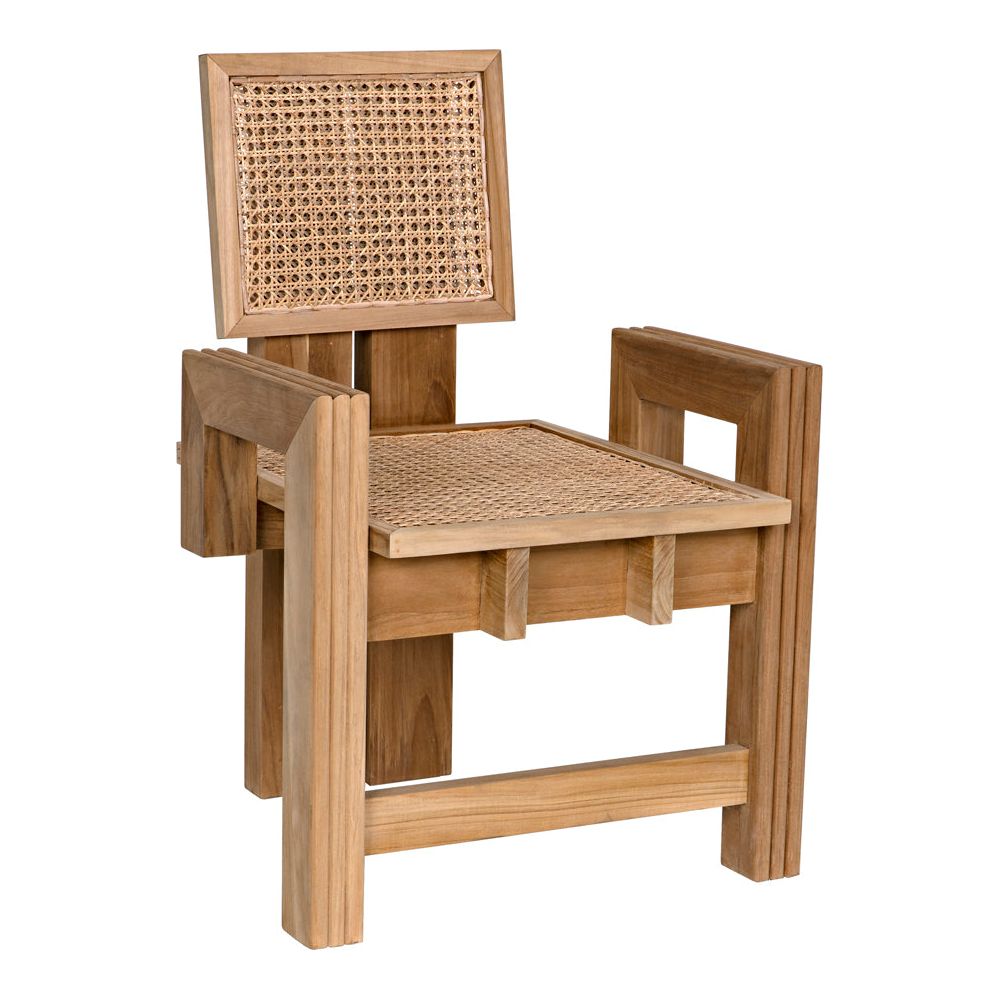 Fatima Chair, Teak by NOIR
