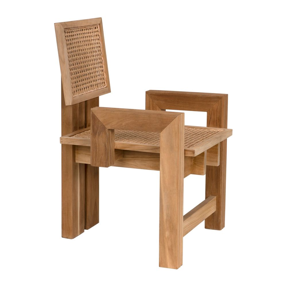 Fatima Chair, Teak by NOIR