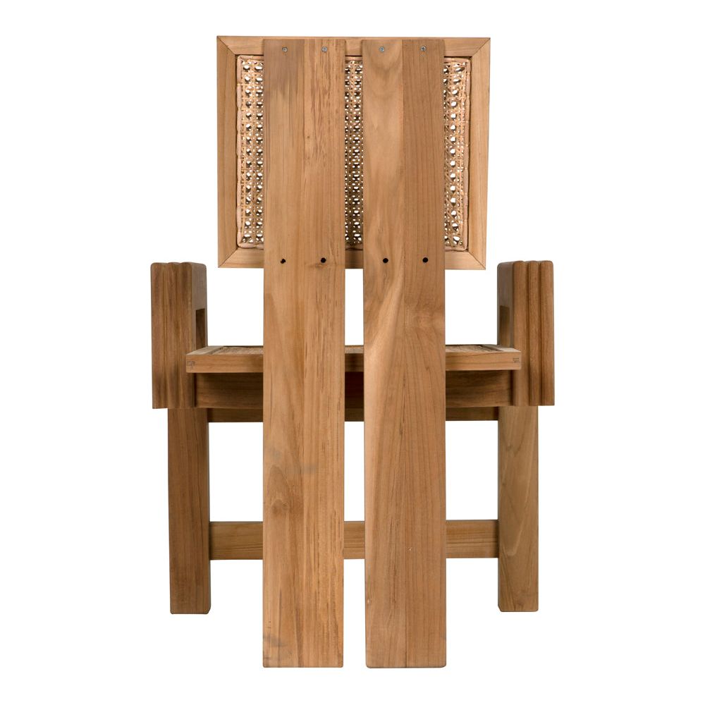 Fatima Chair, Teak by NOIR