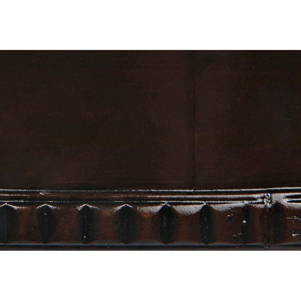Colonial Large Sofa Table, Distressed Brown by NOIR