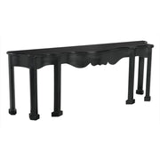 Estate Console Hand Rubbed Black by NOIR