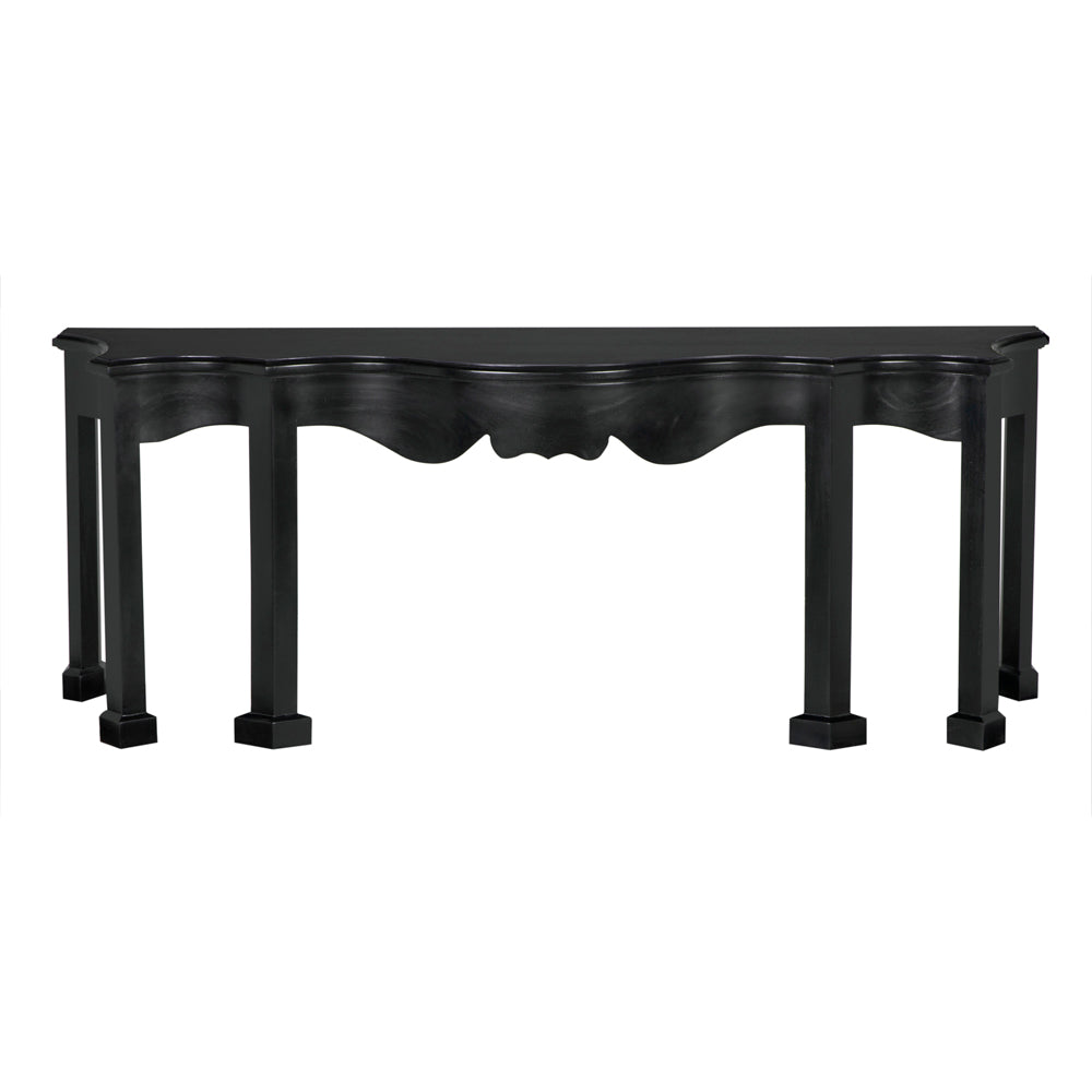 Estate Console Hand Rubbed Black by NOIR