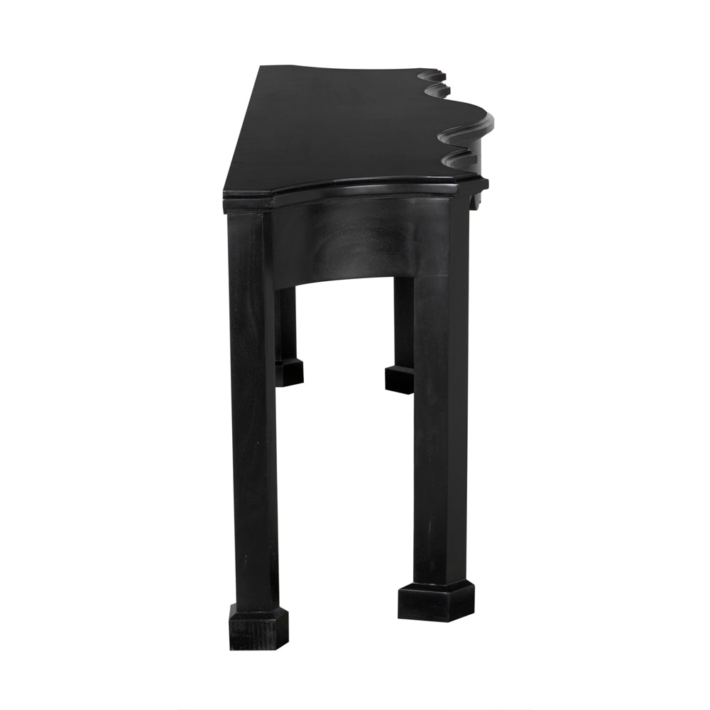 Estate Console Hand Rubbed Black by NOIR