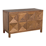 Quadrant 2 Door Sideboard, Dark Walnut by NOIR