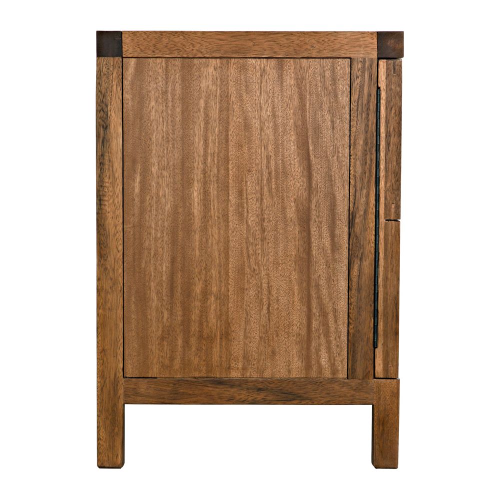 Quadrant 2 Door Sideboard, Dark Walnut by NOIR