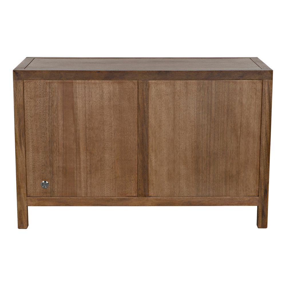 Quadrant 2 Door Sideboard, Dark Walnut by NOIR