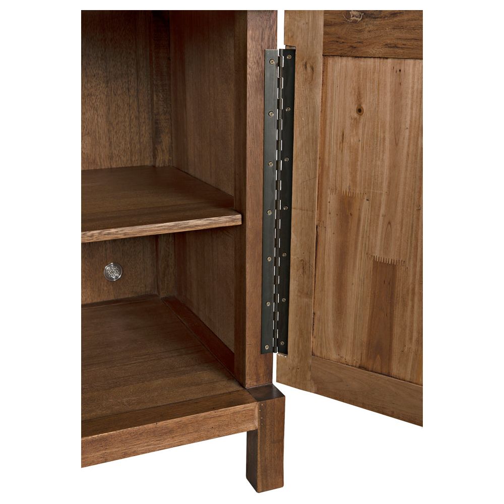 Quadrant 2 Door Sideboard, Dark Walnut by NOIR