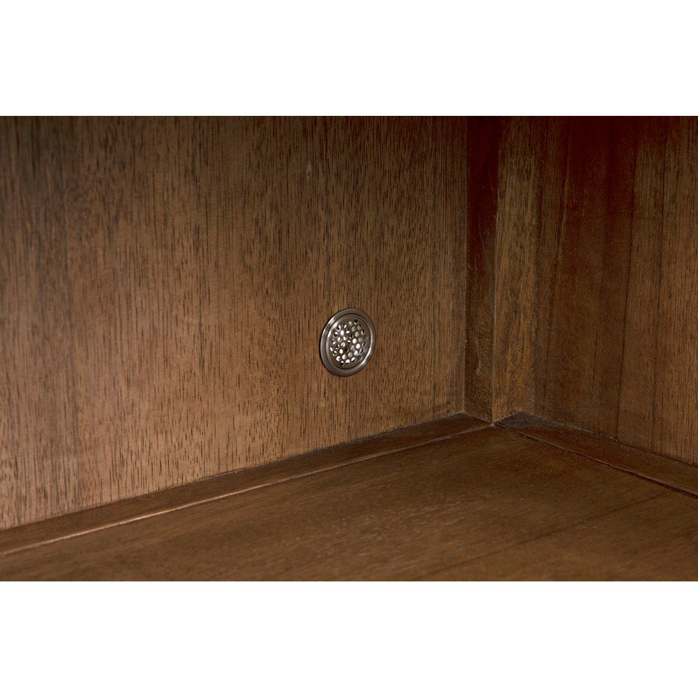 Quadrant 2 Door Sideboard, Dark Walnut by NOIR