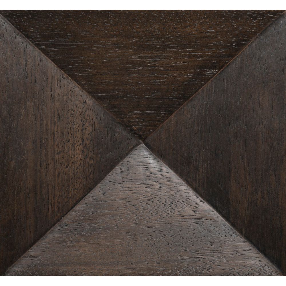 Quadrant 2 Door Sideboard, Ebony Walnut by NOIR