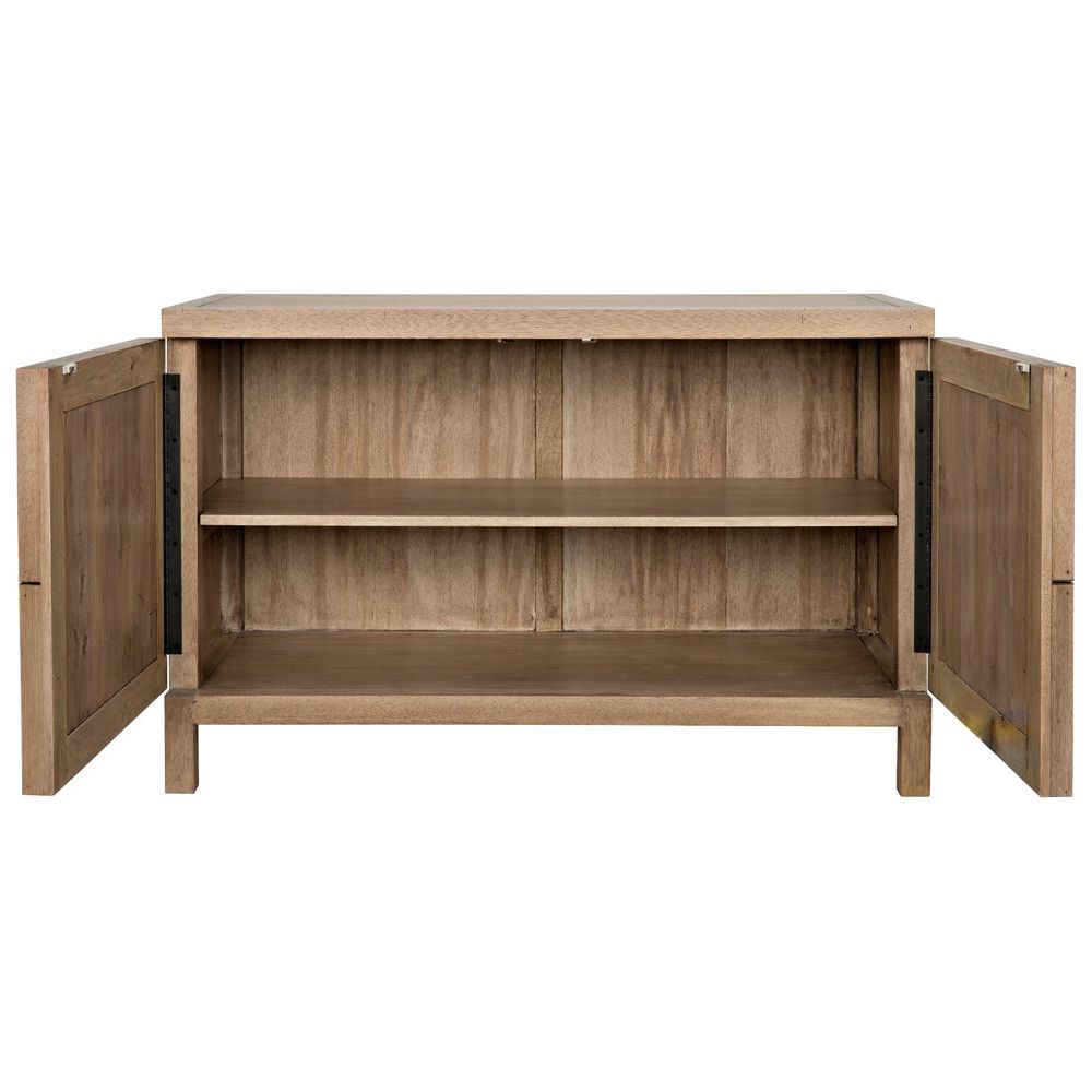 Quadrant 2 Door Sideboard, Washed Walnut by NOIR
