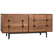 Bourgeois Sideboard, Walnut and Iron by NOIR