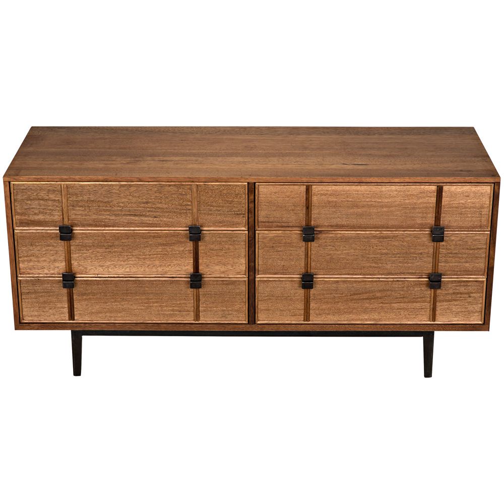Bourgeois Sideboard, Walnut and Iron by NOIR