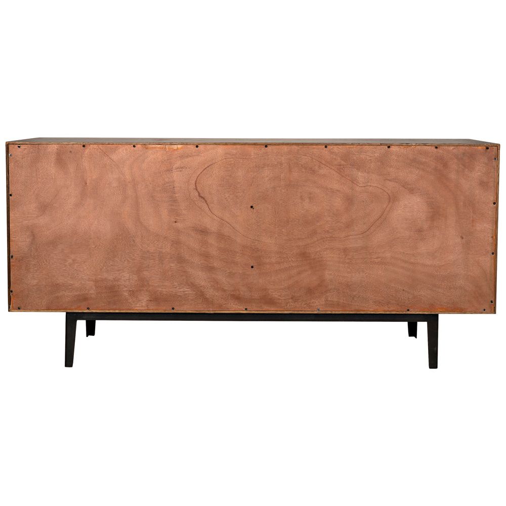 Bourgeois Sideboard, Walnut and Iron by NOIR
