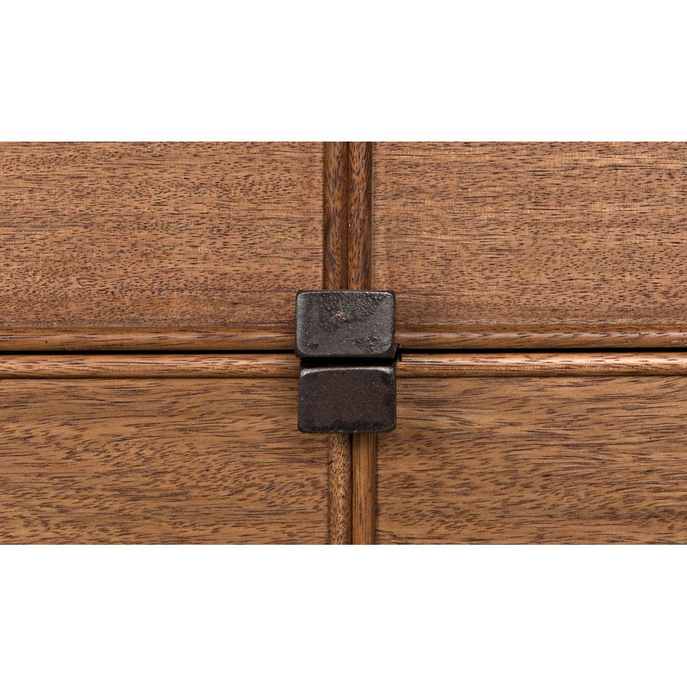 Bourgeois Sideboard, Walnut and Iron by NOIR