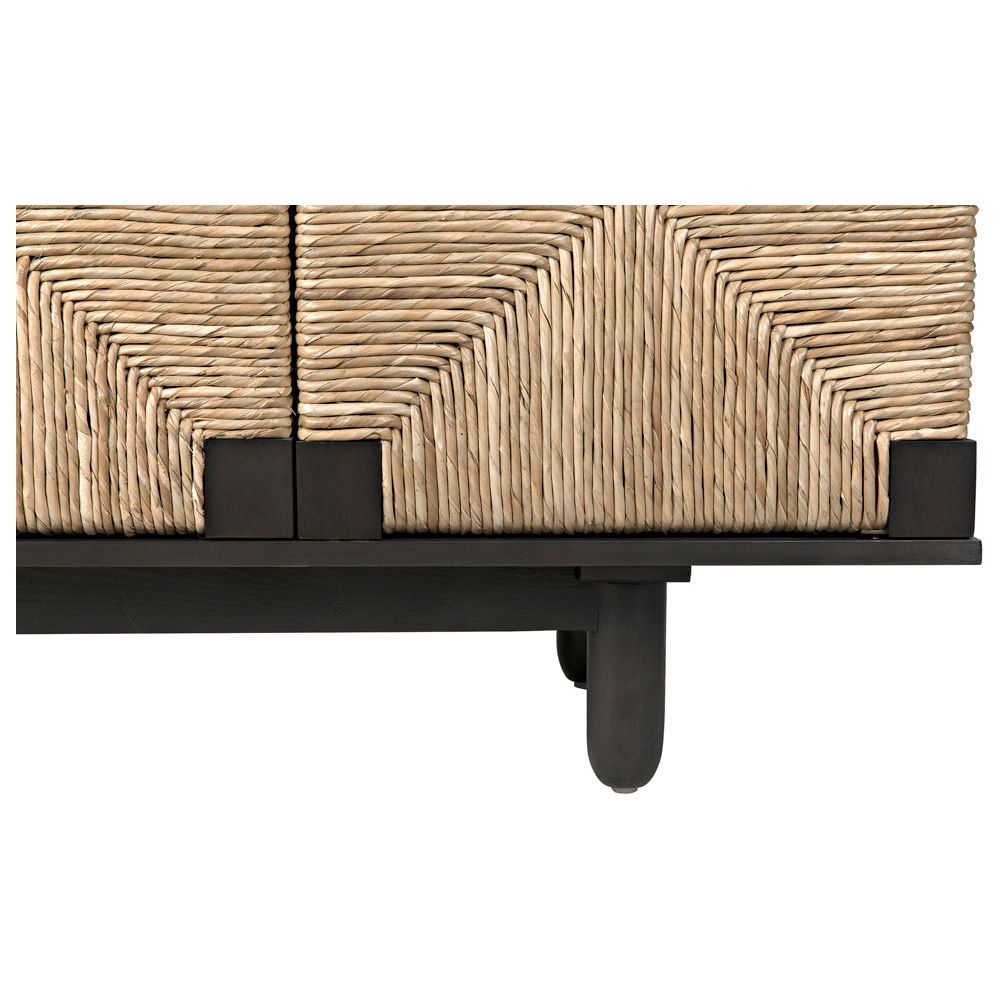 Brook 4 Door Sideboard, Pale by NOIR