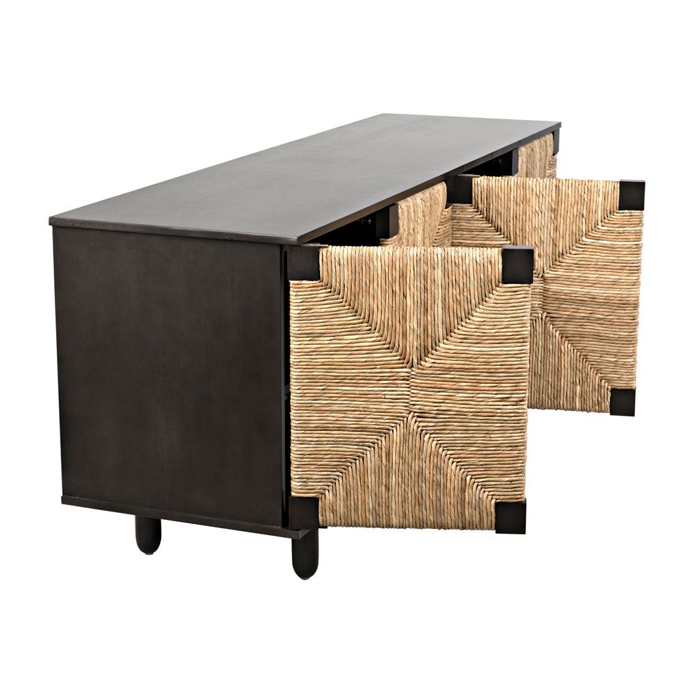 Brook 4 Door Sideboard, Pale by NOIR