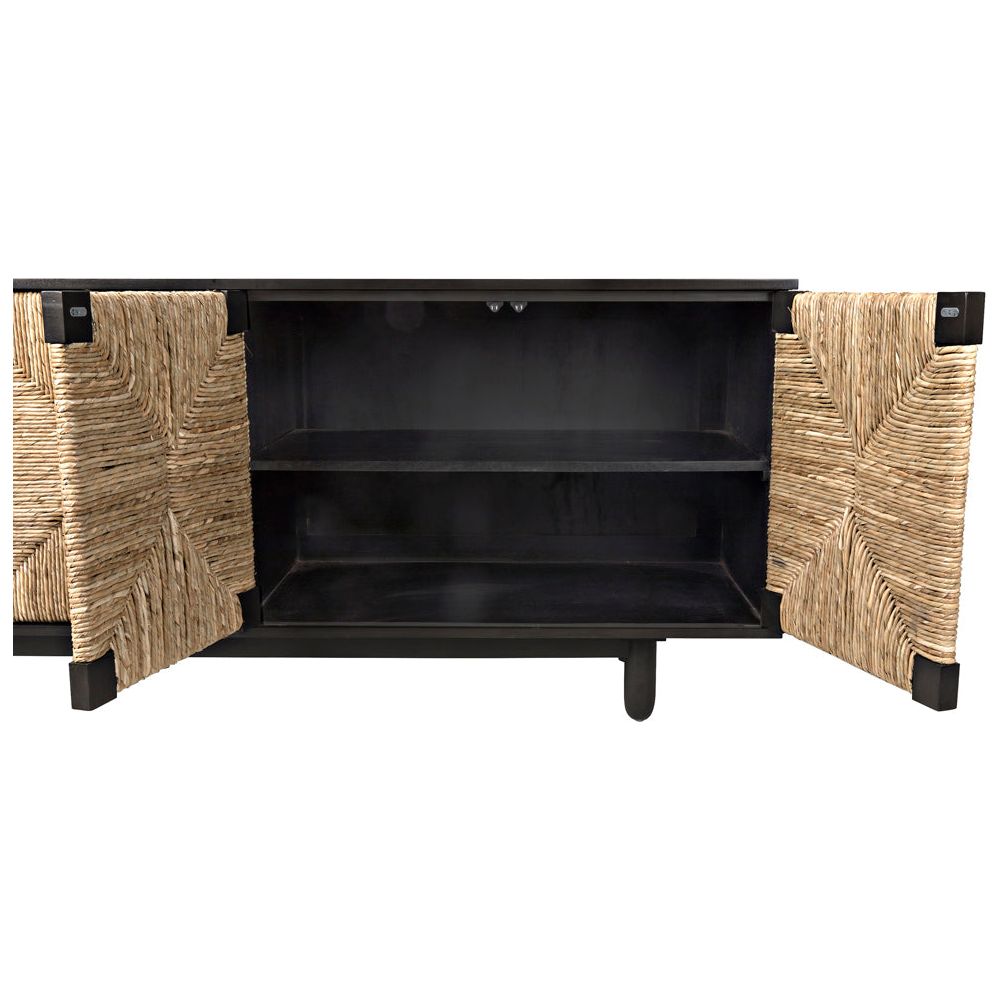 Brook 4 Door Sideboard, Pale by NOIR