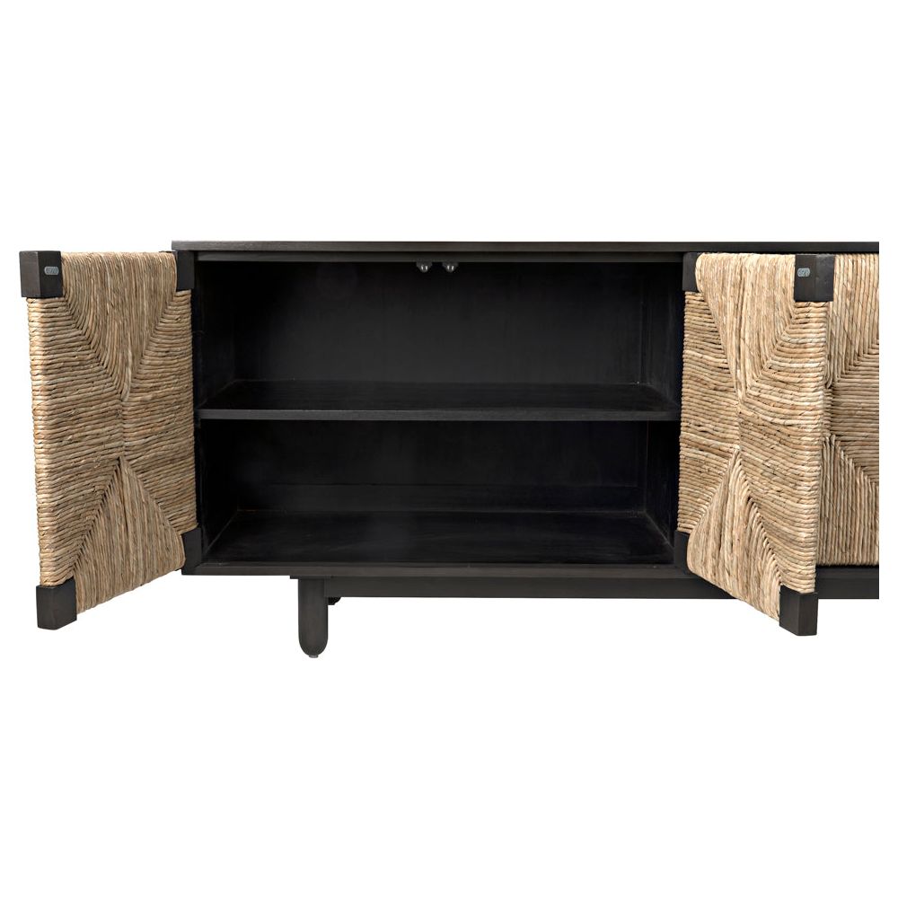 Brook 4 Door Sideboard, Pale by NOIR